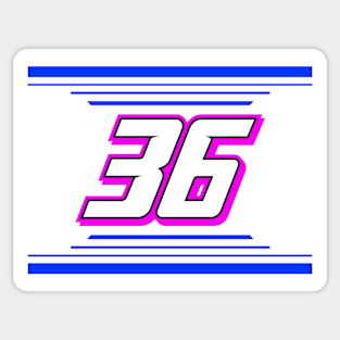 Natalie Decker #36 2024 NASCAR Design Sticker